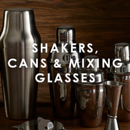 Shakers, Cans & Mixing Glasses