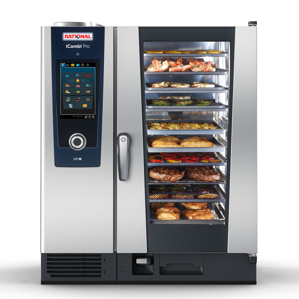 10 Grid - Rational - RATIONAL iCombi Pro - Model 10-1/1 - Free-standing ...
