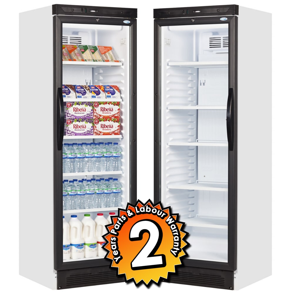 Display Refrigerators Interlevin Interlevin SC381B Glass Door